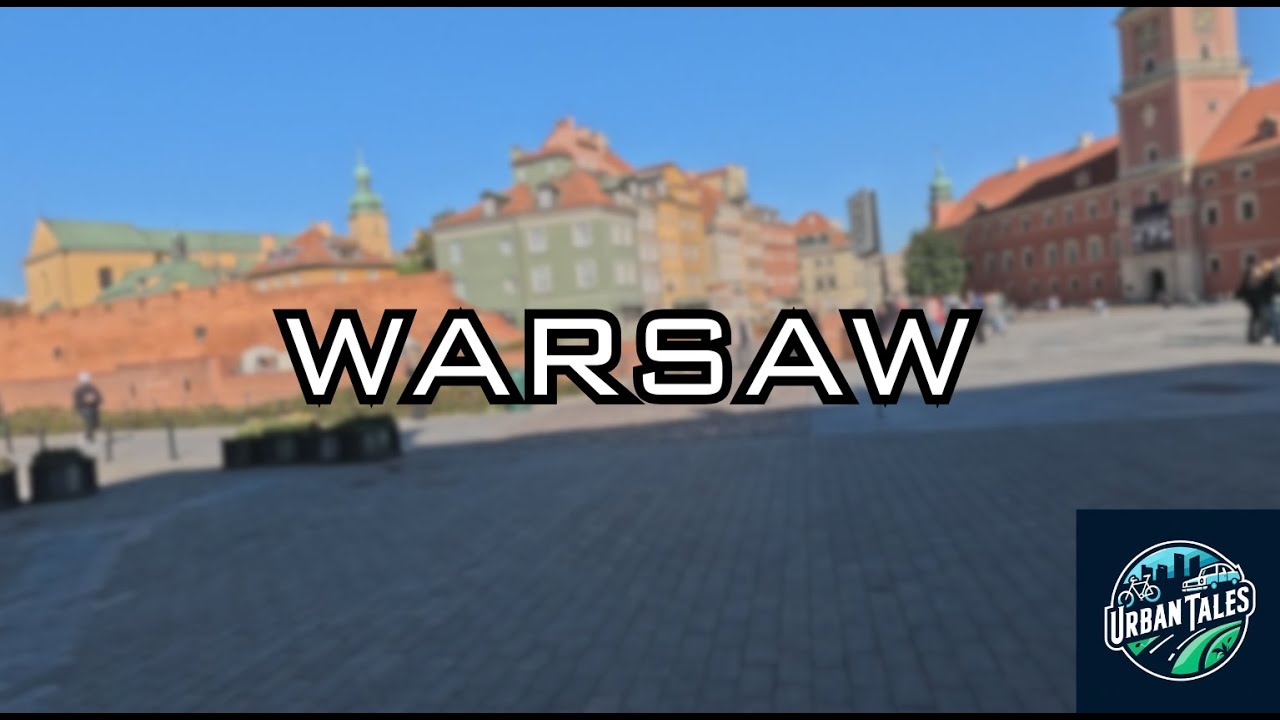 Warsaw 4K - Immersive City Roaming | Walk, Bike & Bus POV