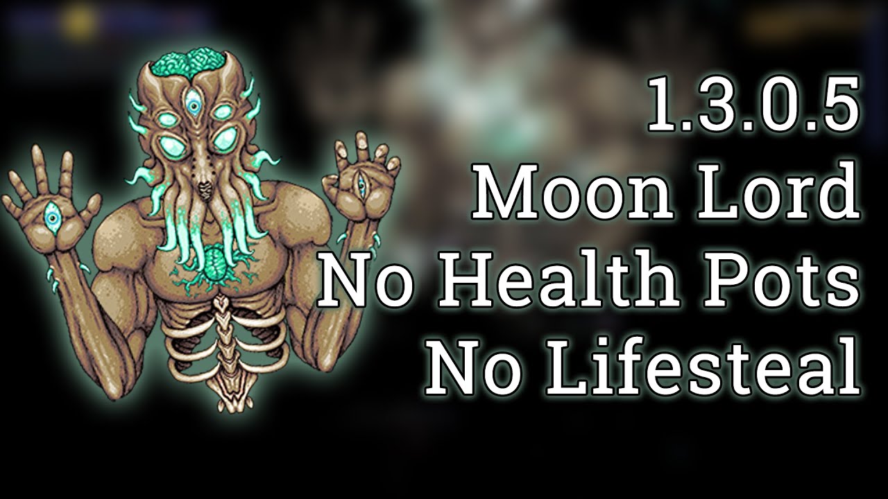 1.3.0.5 Moon Lord (Expert/No Health Pots/No Lifesteal)