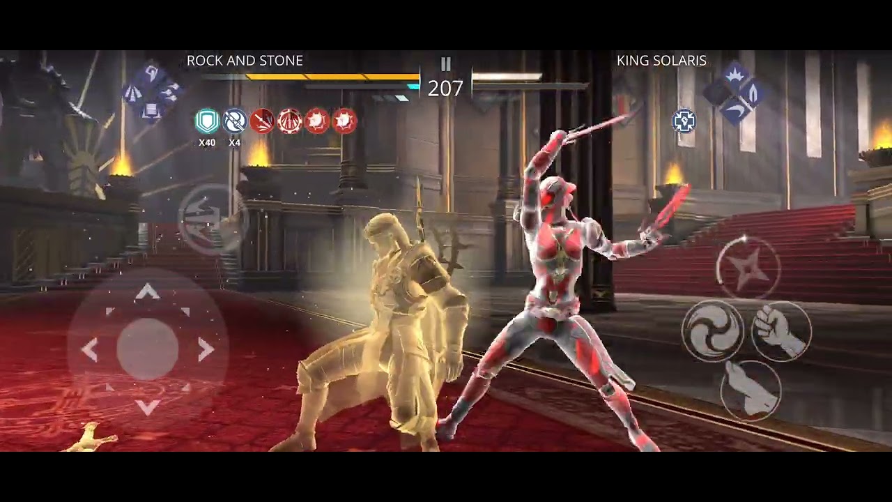 Shadow Fight 3 Future Keeper vs King Solaris