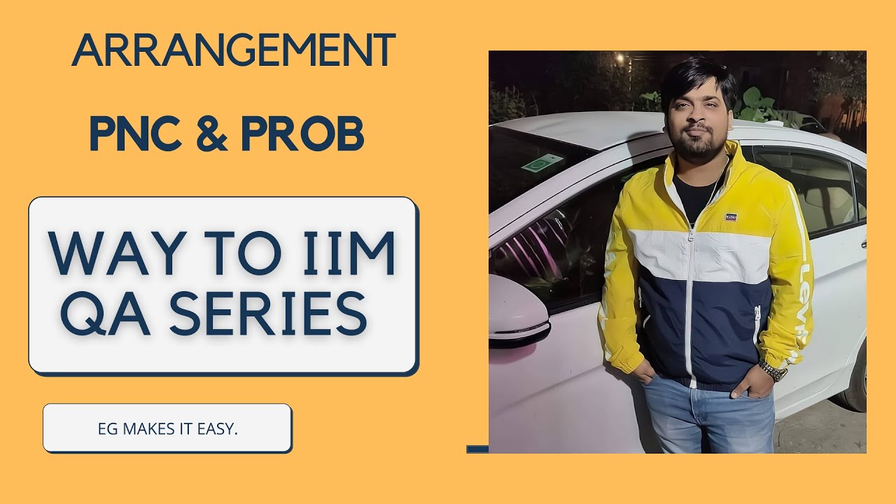 WAY TO IIM QUANT SERIES - SITTING CONCEPT  - MOST IMPORTANT CONCEPT FOR CAT/XAT/IIFT