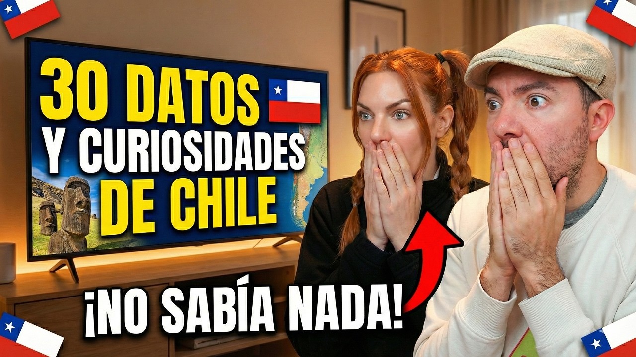 MI MUJER ALUCINA con lo que NO SABÍA de CHILE 🇨🇱 | DATOS INCREÍBLES 😱