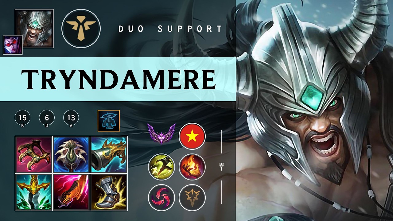 Tryndamere Support vs Lulu - VN Master Patch 26.05