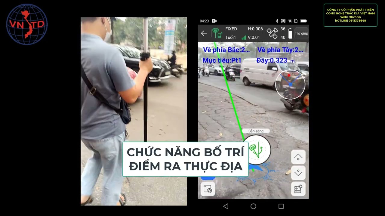 Giới thiệu sơ bộ các chức năng chính của máy GNSS RTK E300 PRO
