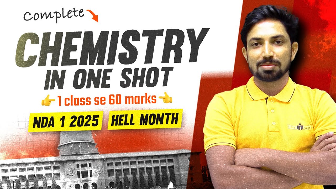 Endgame Series - Complete One Shot Chemistry Marathon - 12hrs || 60 Marks From One Class!!!