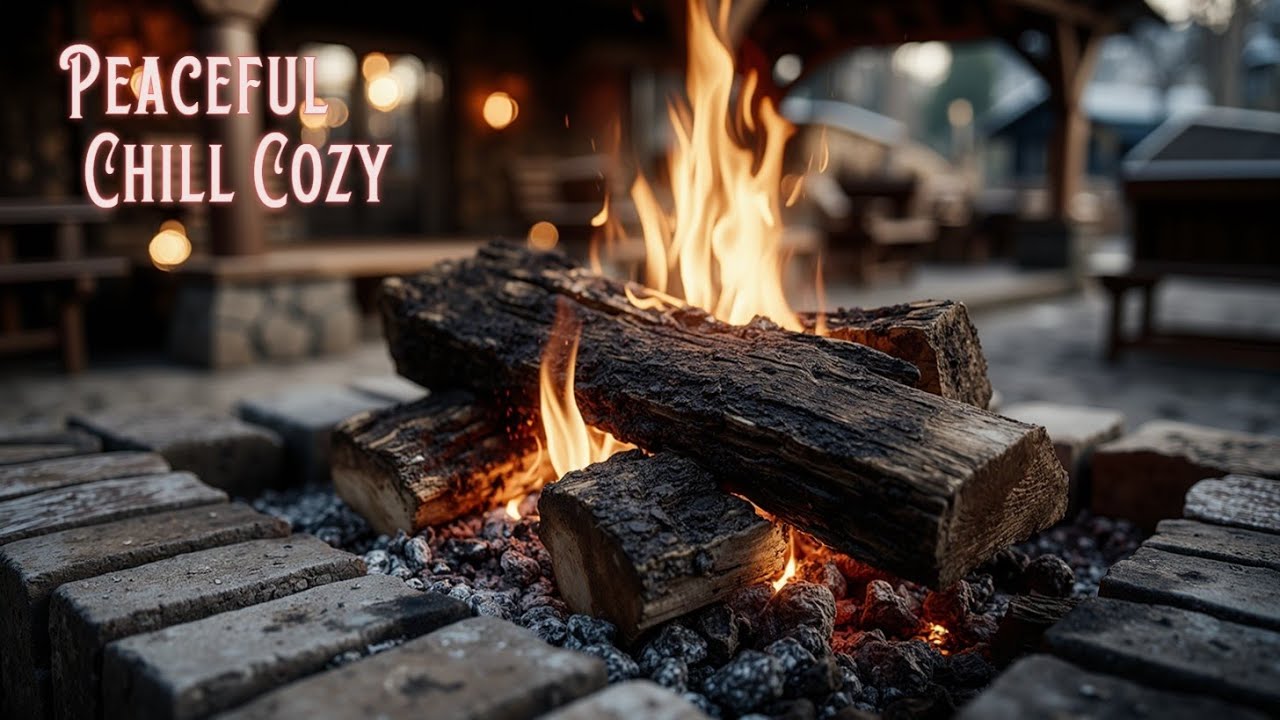 Cozy Piano Fireplace Music - Расслабляющая атмосфера для учебы, сна и спокойных звуков пианино