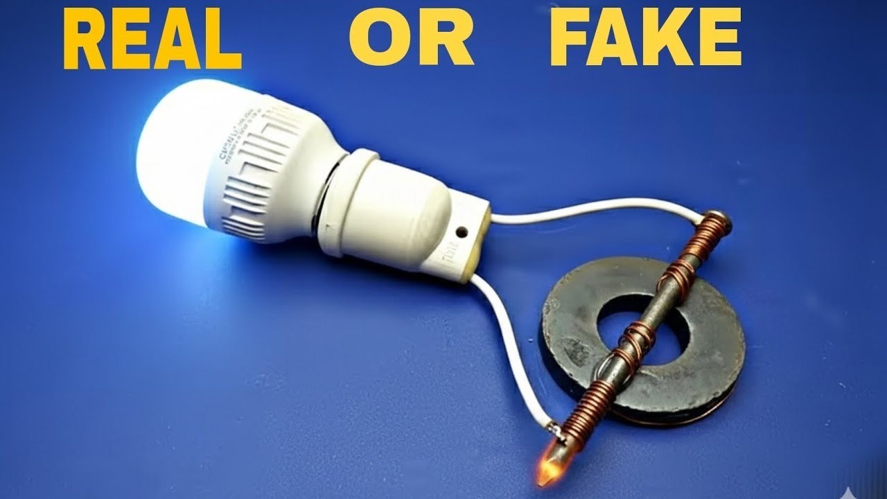 Easy Free Energy Generator Using Magnet With Copper Wire 100%