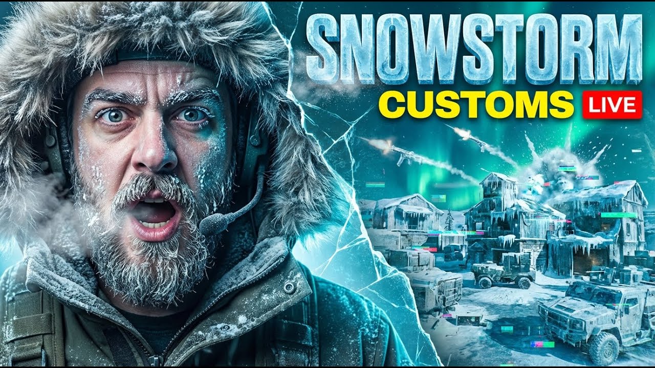 LIVE: Warzone Customs Snowstorm Edition