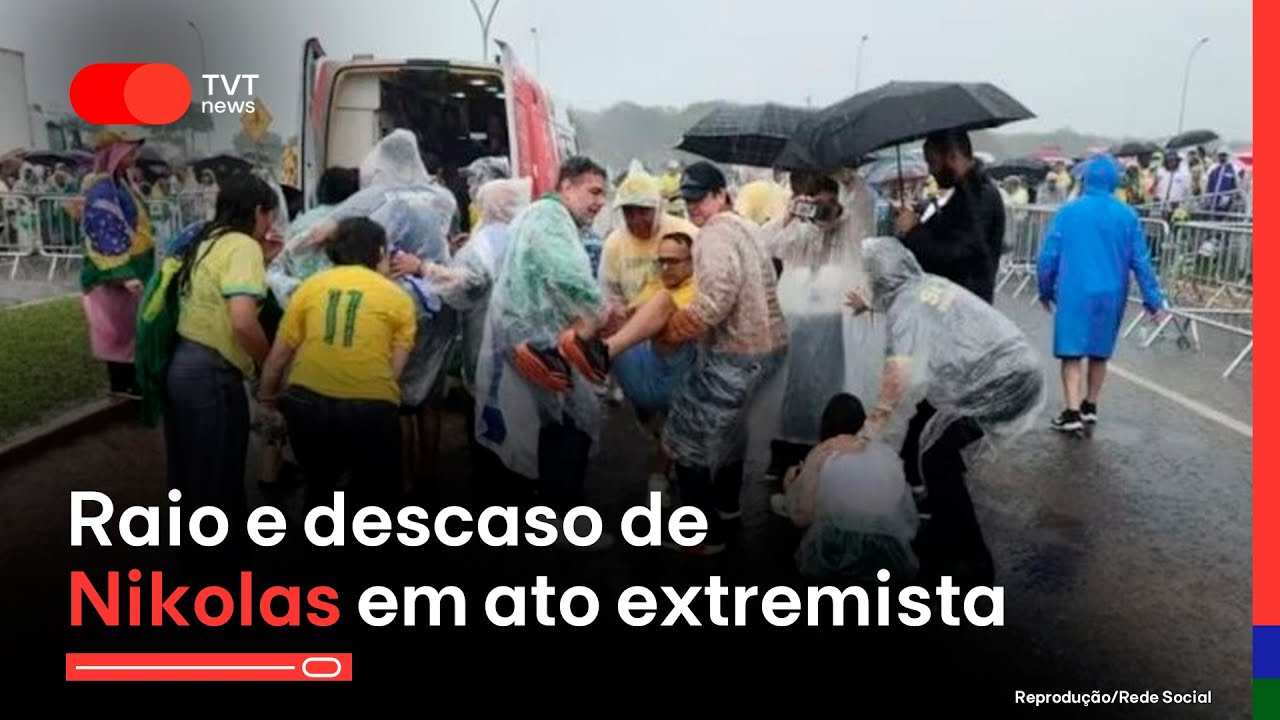 #aovivo Raio e descaso de Nikolas em ato extremista - Enfermeiro é assassinado pelo ICE nos EUA