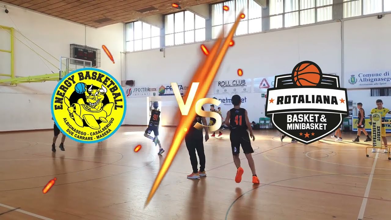 1) Energy Basket (PD) vs. Rotaliana Basket (TN) - Under 13 - Torneo città di Albignasego 2023