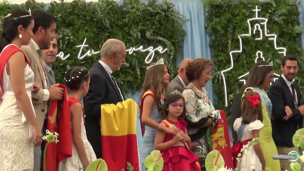 Izada de Banderas 2024. Fiestas de la Virgen de la Natividad. Guadamur, 2024