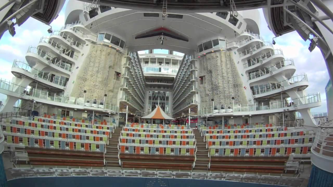 Oasis Of The Seas Cruise Ship - GoPro HD Camera