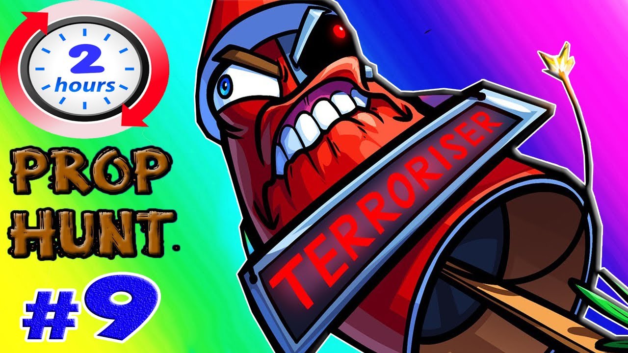 Vanossgaming 2 Hours Gmod Prop Hunt Ep-9
