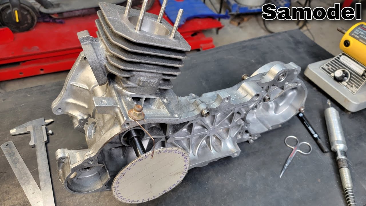Модификация картера Honda Dio 120cc TWH Racing 54mm
