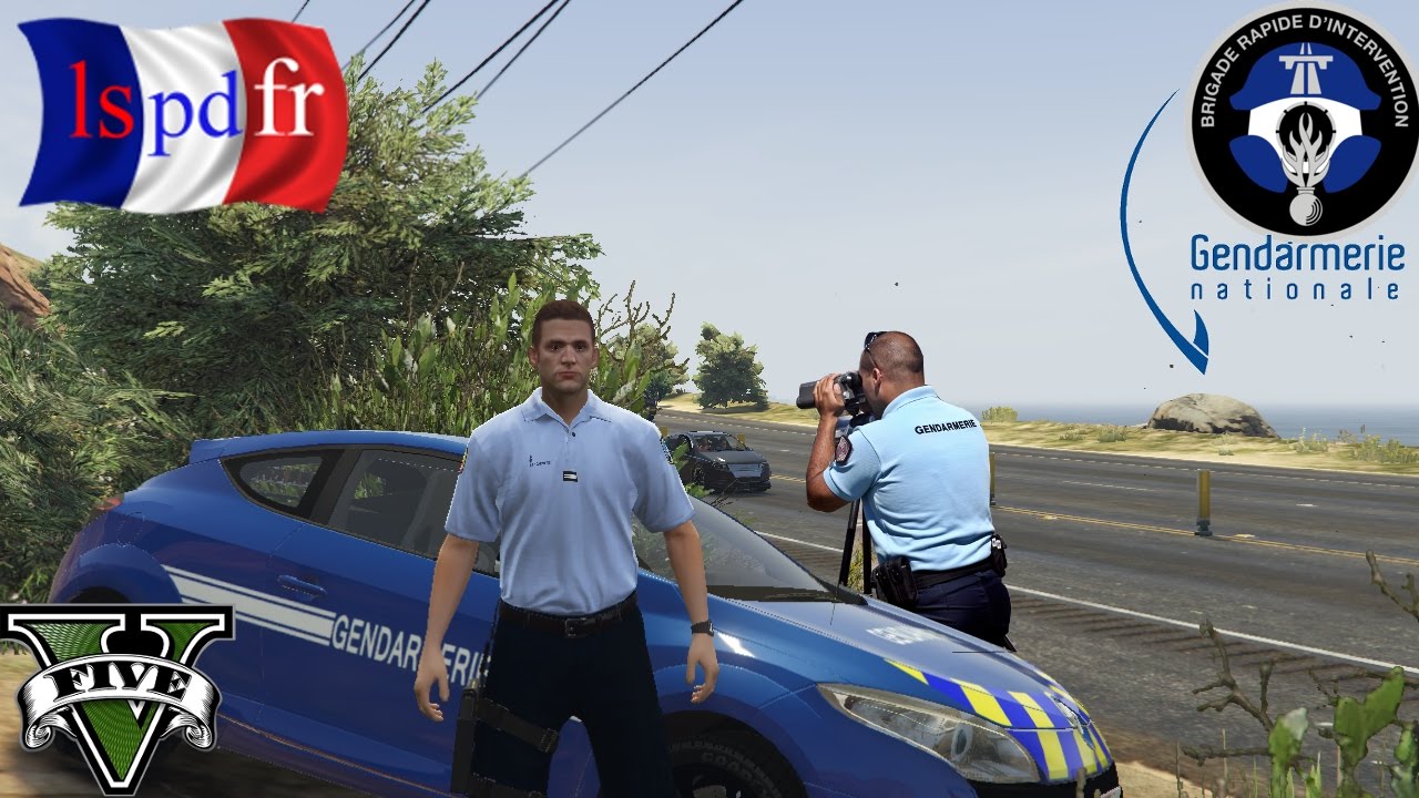[ GTA 5 LSPDFR ] PATROUILLE EN MEGANE RS  J-1