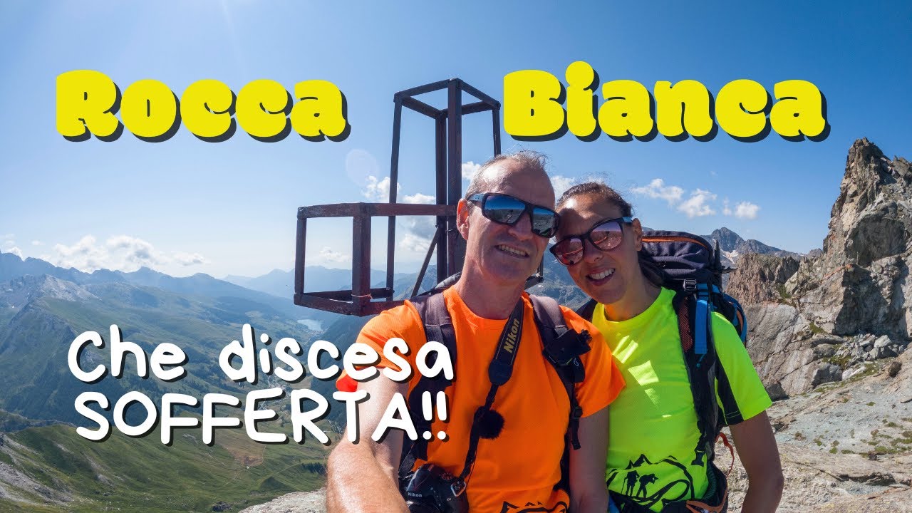 ROCCA BIANCA|Discesa DIFFICILE!ANELLO dal Col dell’AGNELLO|Col de CHAMOUSSIERE|Refuge De la Blanche