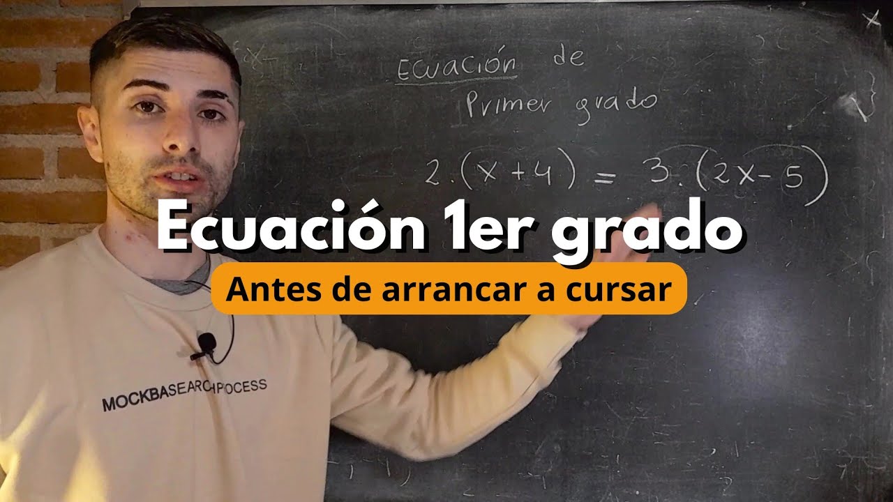 Ecuación de primer grado (todos los ejemplos)