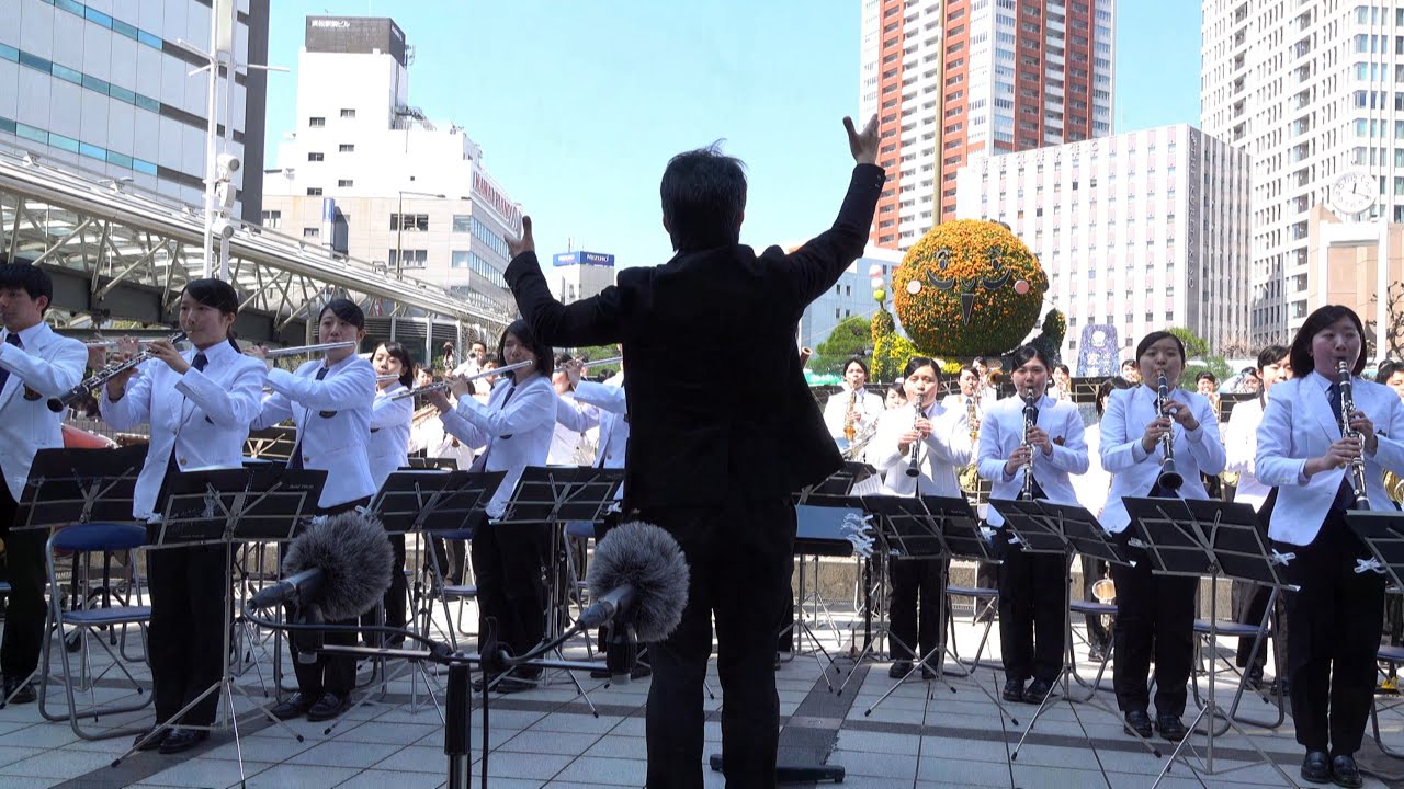 ノースアジア大学明桜高校 「レイルウェイえきすぷれす」第37回全日本高等学校選抜吹奏楽大会プロムナードコンサート