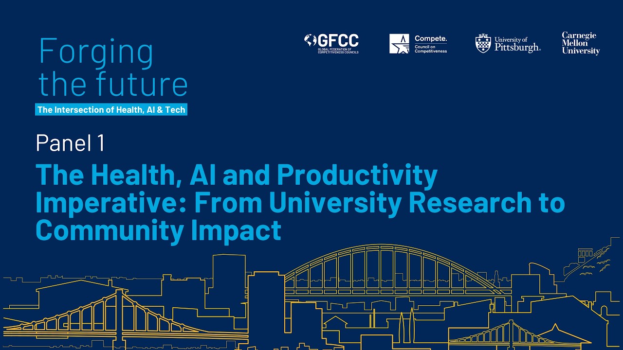 Panel 1: The Health, AI and Productivity Imperative: From University Research toCommunity Impact
