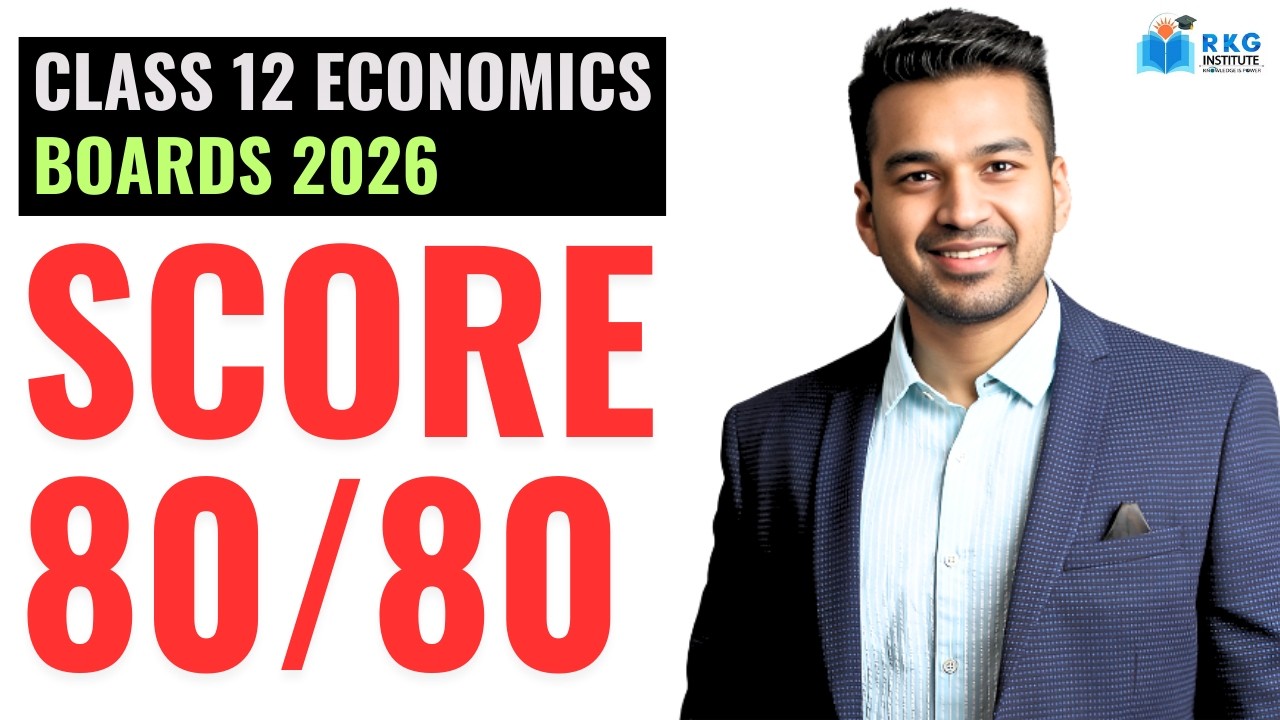 How to attempt Economics Exam to score 80/80 ? Class 12 Economics