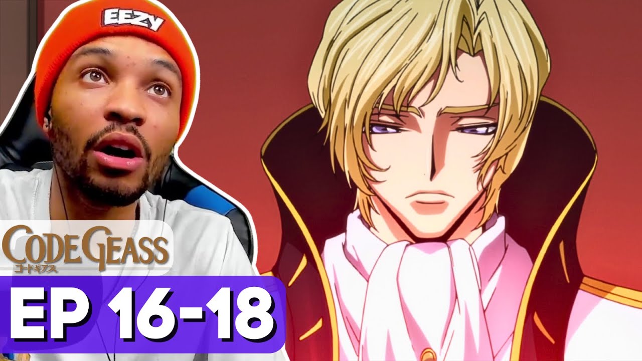 This Plot Is Going CRAZY! | Code Geass Episode 16-18 Reaction