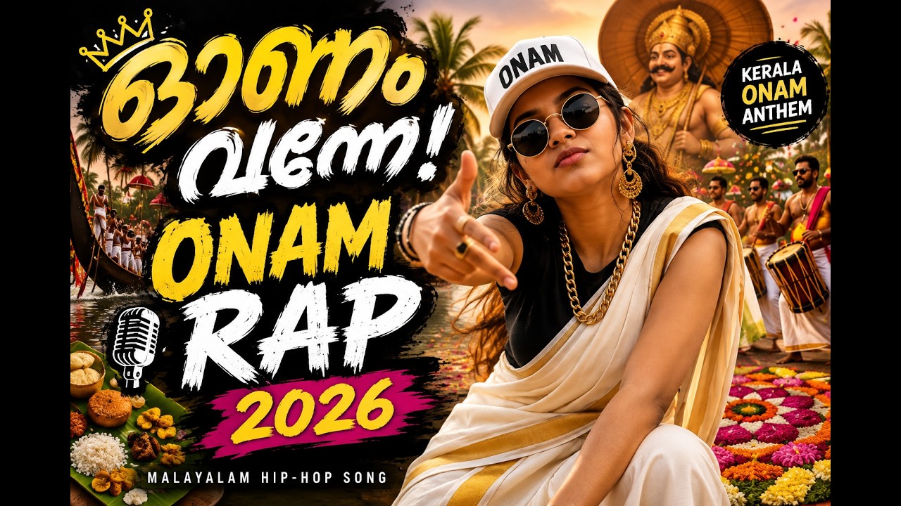 Onam Rap 2026 🔥 | ഓണം വന്നേ | Malayalam Hip-Hop Song | Kerala Onam Anthem