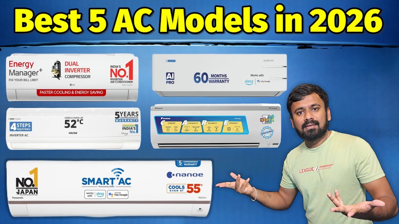 Top 5 Best AC Models in 2026 ❄️ | Don’t Buy Before Watching | Best AC Models 2026 Review Telugu