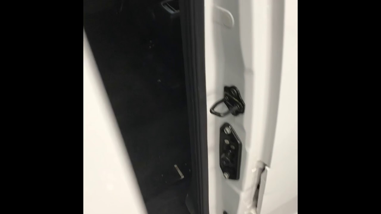 2018 Nissan nv200 sliding door fix