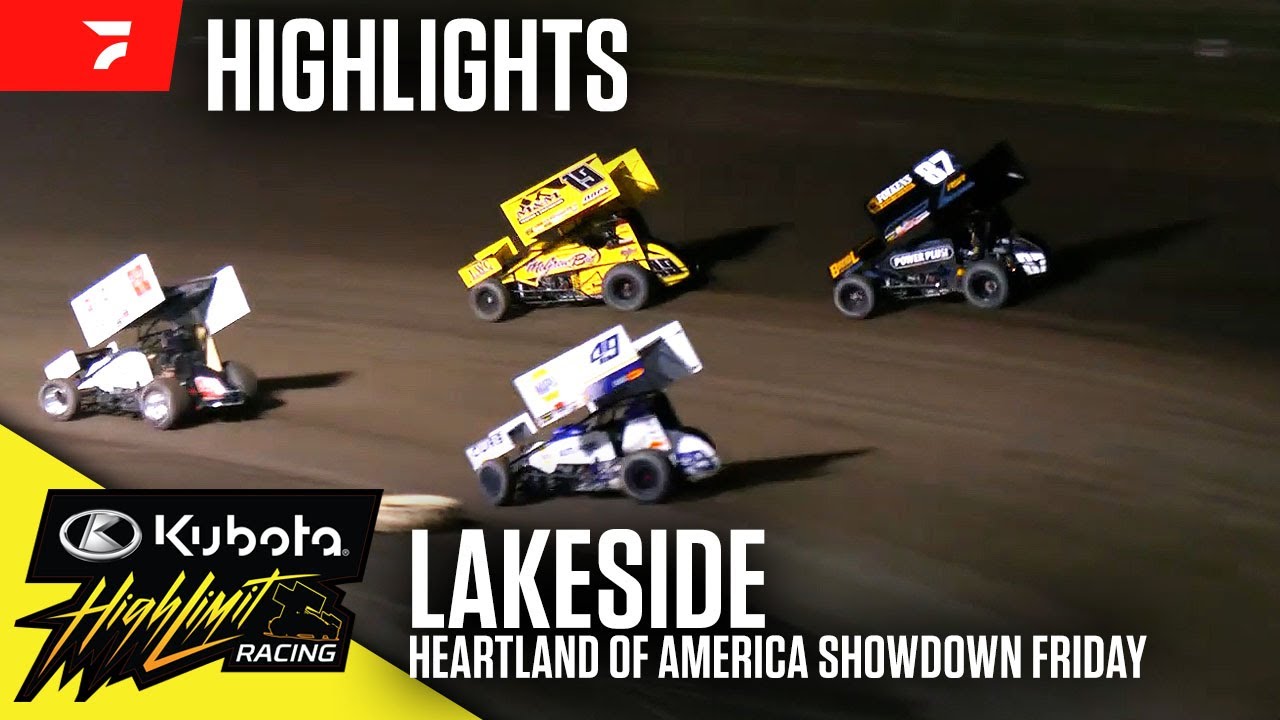Kubota High Limit Racing at Lakeside Speedway 10/10/25 | Highlights