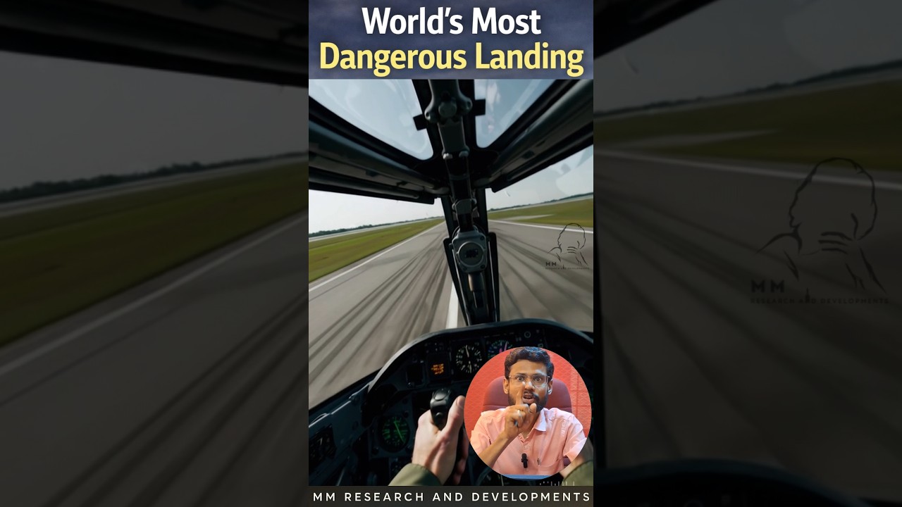 The World’s Most Dangerous Landing 😱✈️ | One Rope. One Chance. Fighter Jet Landing 😳 