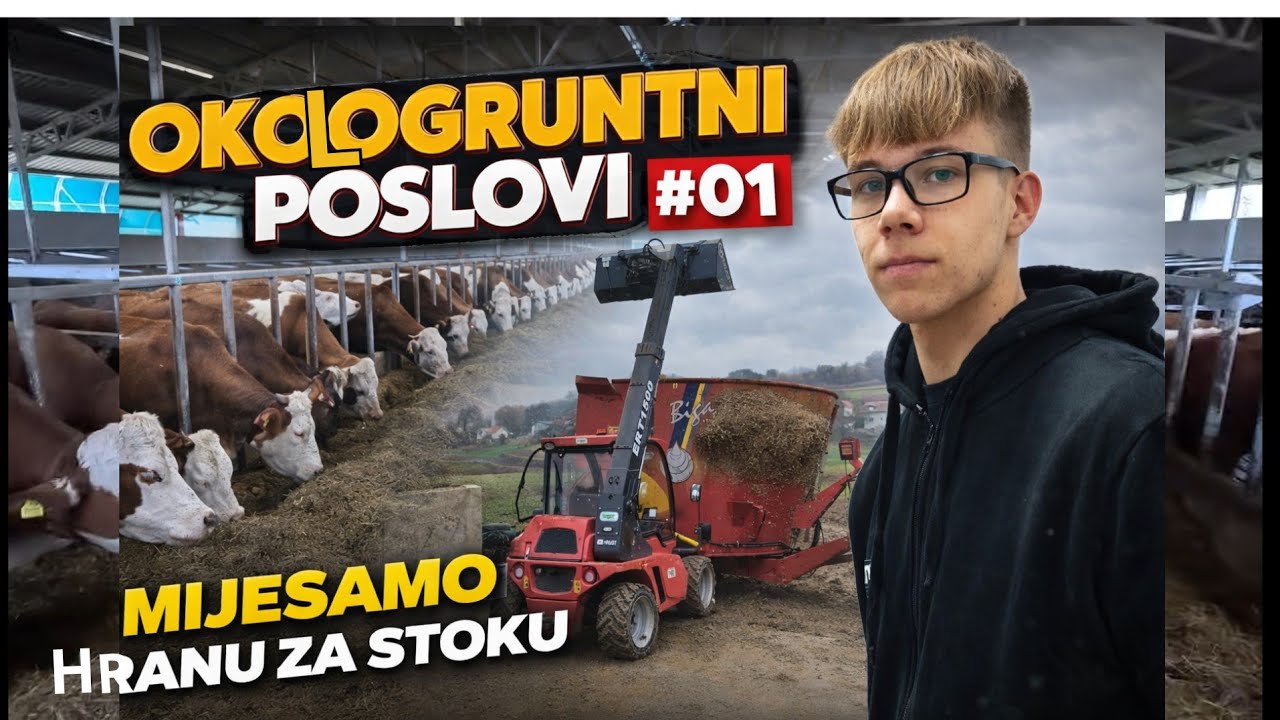 Namirivanje stoke i punjenje mikserice (OKOLOGRUNTNI POSLOVI#01)