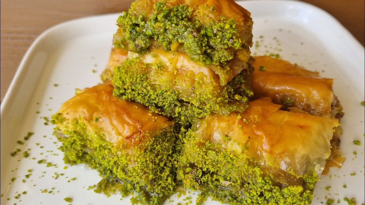 On dakika da yap fırına at çıkar şerbetle | Kolay Baklava Tarifi | Baklava Tarifi👌💯
