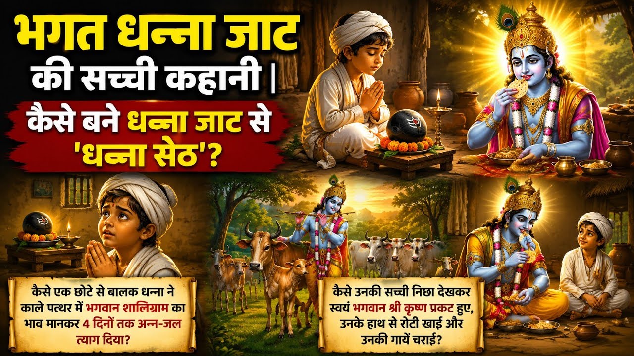 भगत धन्ना जाट की कथा| एक सच्ची कहानी