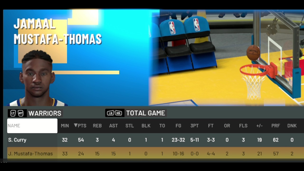 NBA 2K21 GSW V MAVS