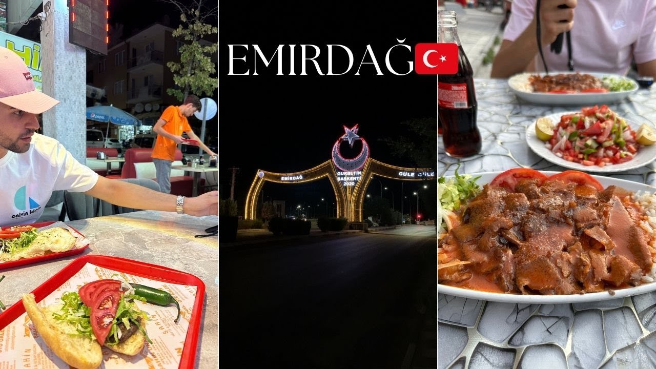 EMİRDAĞ 🇹🇷 | Les Belgo-Turcs se retrouvent ici! Le mythique Salı Pazarı - La ville des gurbet&ccedil;i 🇧🇪🇹🇷