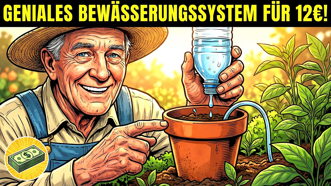 Baue Dieses SELBSTBEFÜLLENDE Bewässerungssystem Für 12€ (Ingenieure Kennen Es Seit Jahrhunderten..)