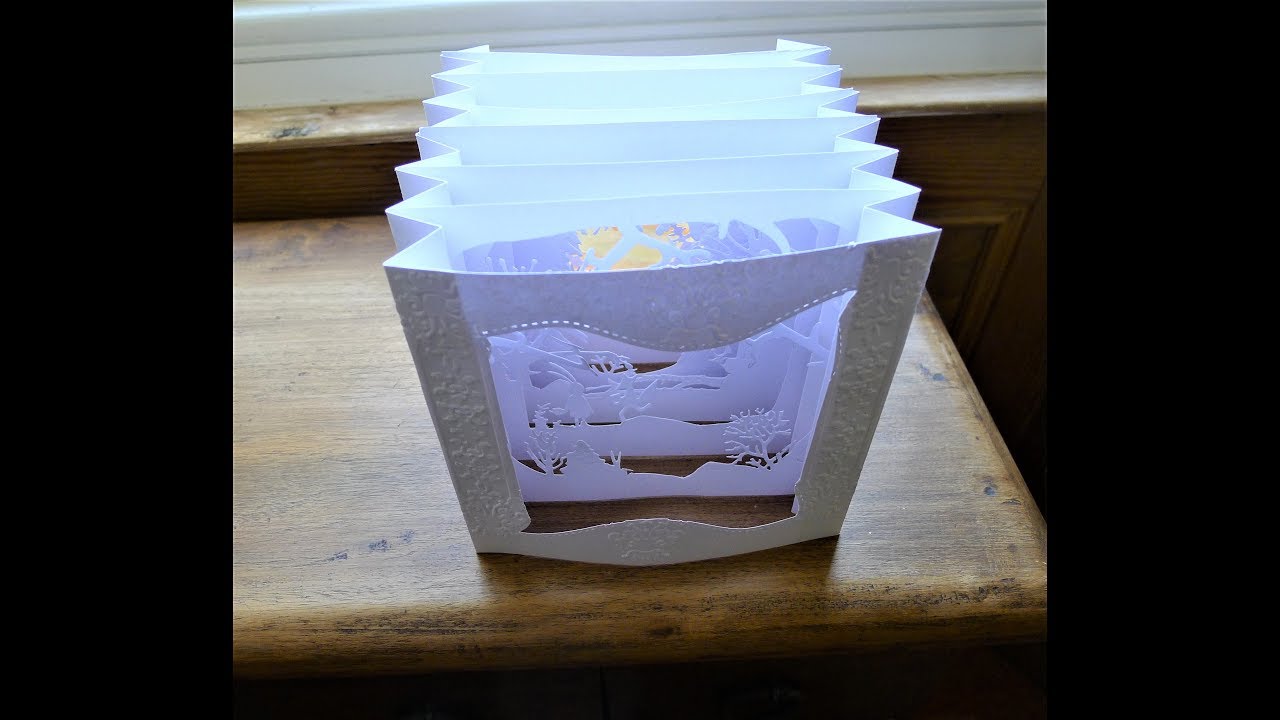 Tunnel book Tutorial 2. Assembling the scene for a tunnel book or shadow card