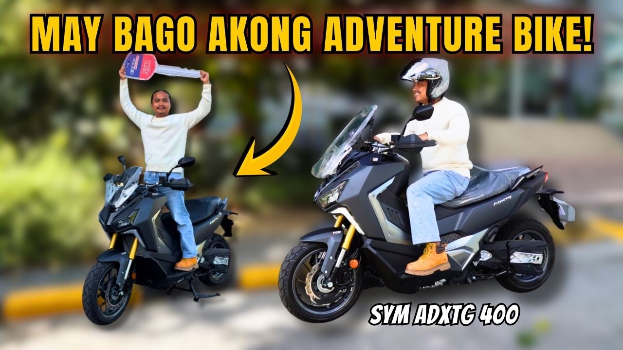 May Bago Akong Adventure Bike! SYM ADXTG 400