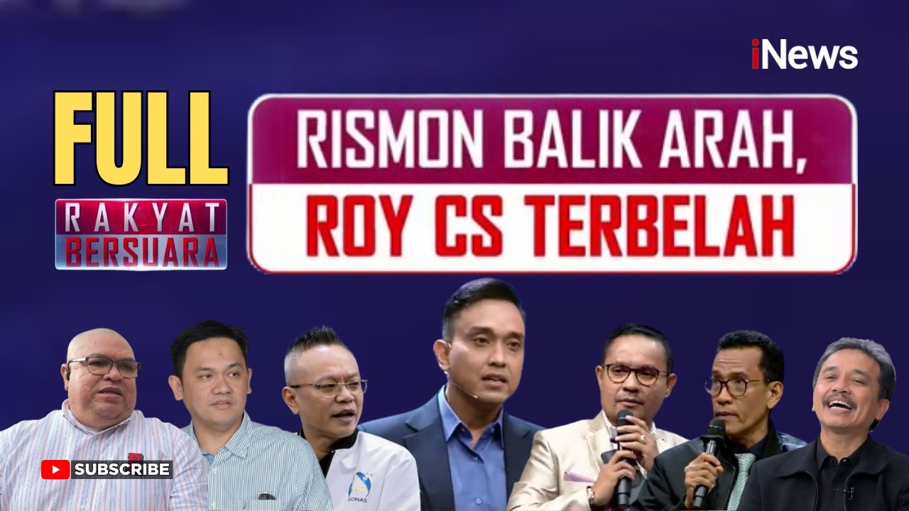 [FULL] Rismon Balik Arah, Roy cs Terbelah | Rakyat Bersuara