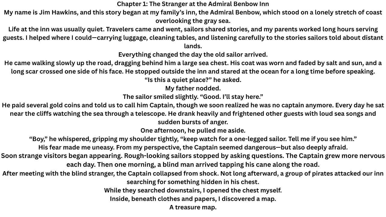 Treasure Island Read Aloud