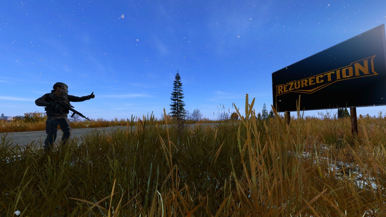 New server Rezurection DayZ
