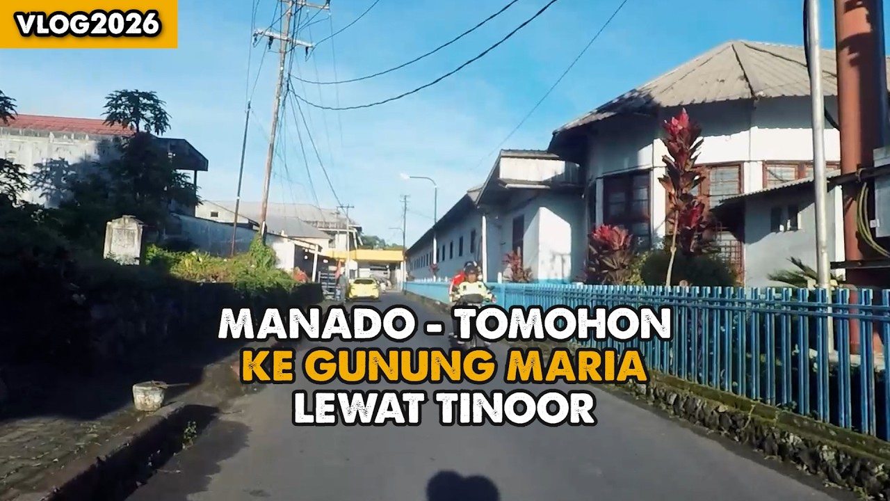 SUASANA PAGI JALAN MANADO TOMOHON | VLOG 2026
