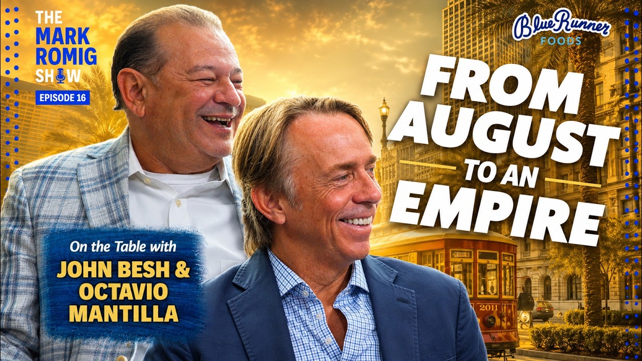 Chef John Besh & Octavio Mantilla on 25 Years of Restaurant August, BRG & New Orleans Dining | TMRS