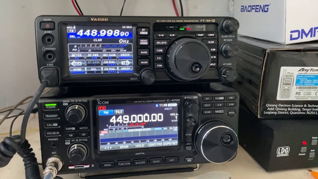 Обзор со вскрытием Icom  IC-9700 ,  Расширение диапазона прием/передачи.Icom IC-9700 Review