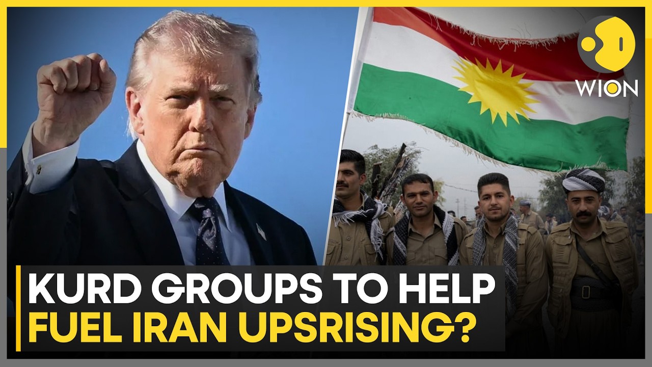 US-Iran War | Report: Trump Contacts Kurdish Leaders as Iran Uprising Looms | WION