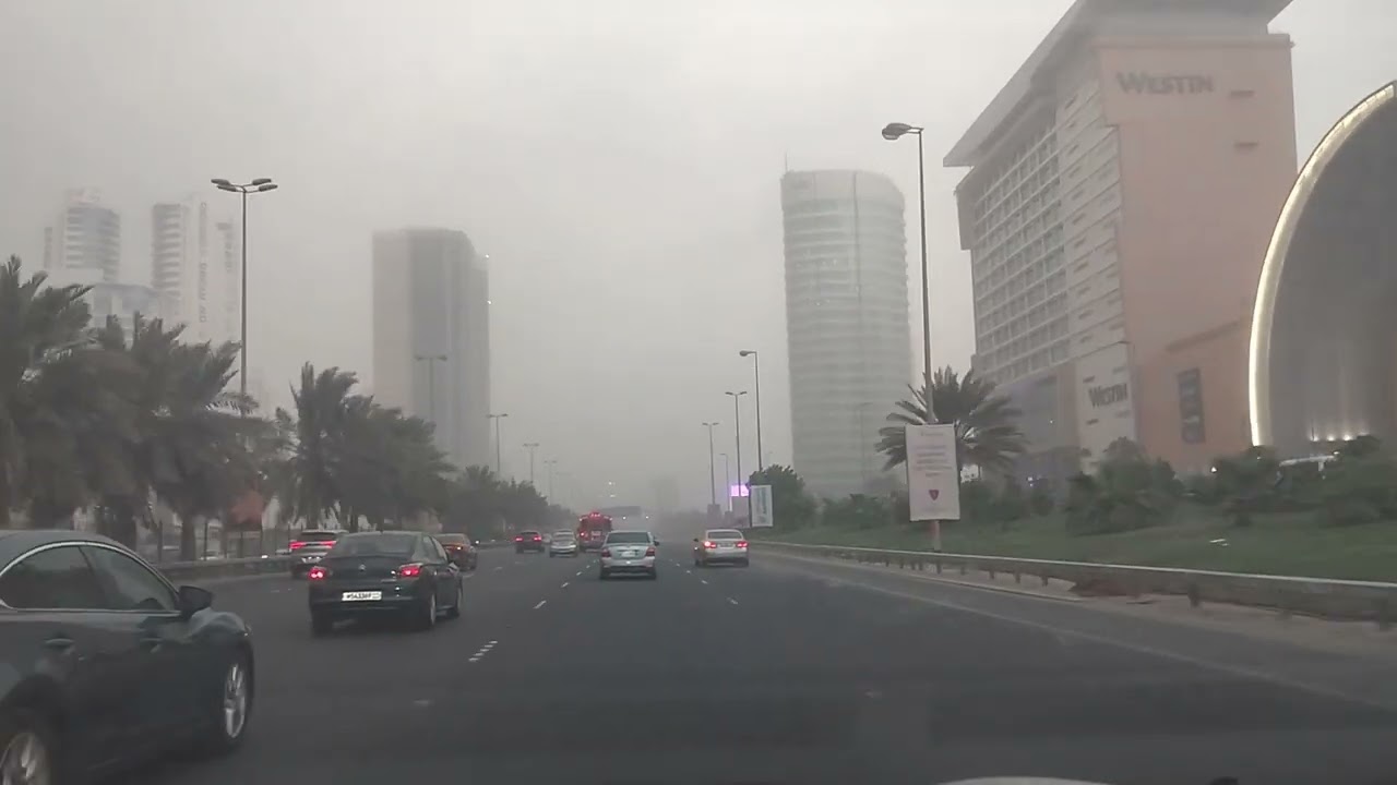Now, it's raining in Bahrain