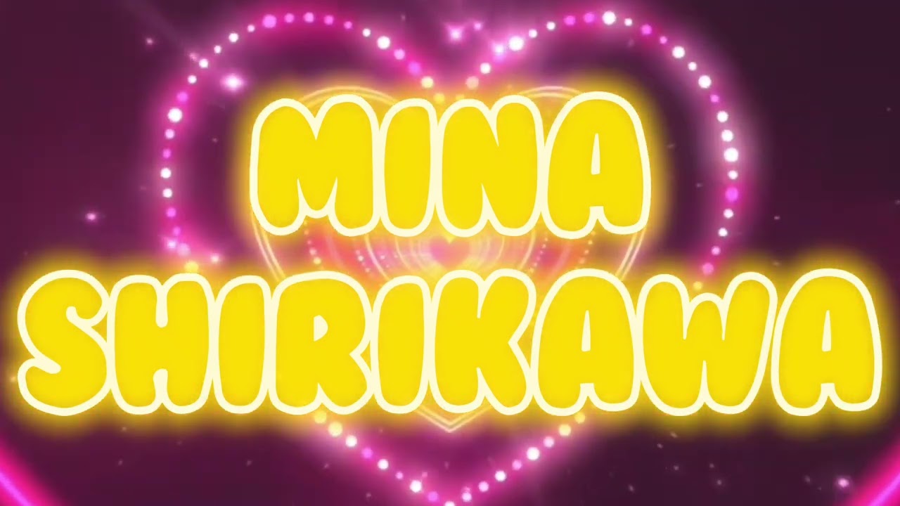 Mina Shirakawa Custom Nameplate Entrance Video 