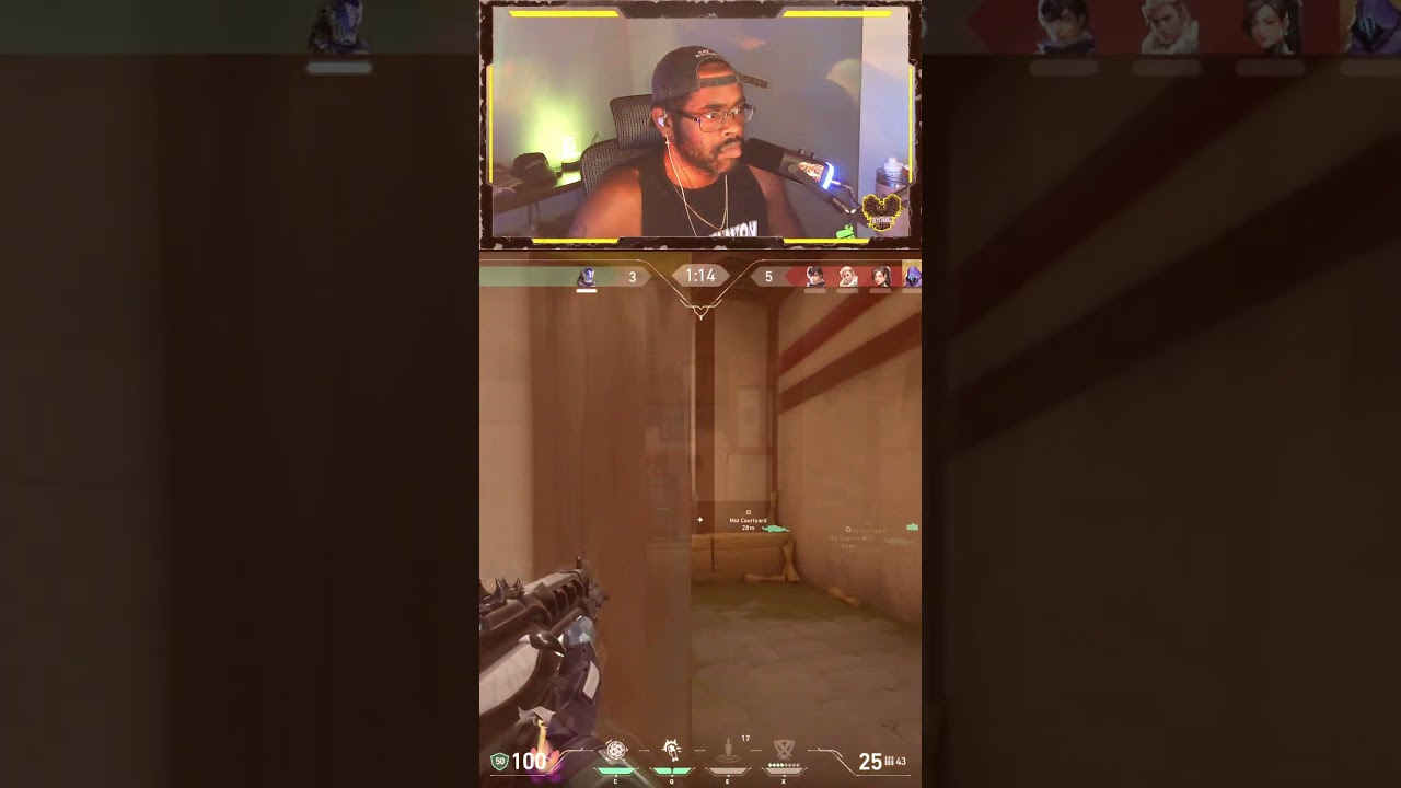 1V4 RANKED CLUTCH #valorant #kickstreamer