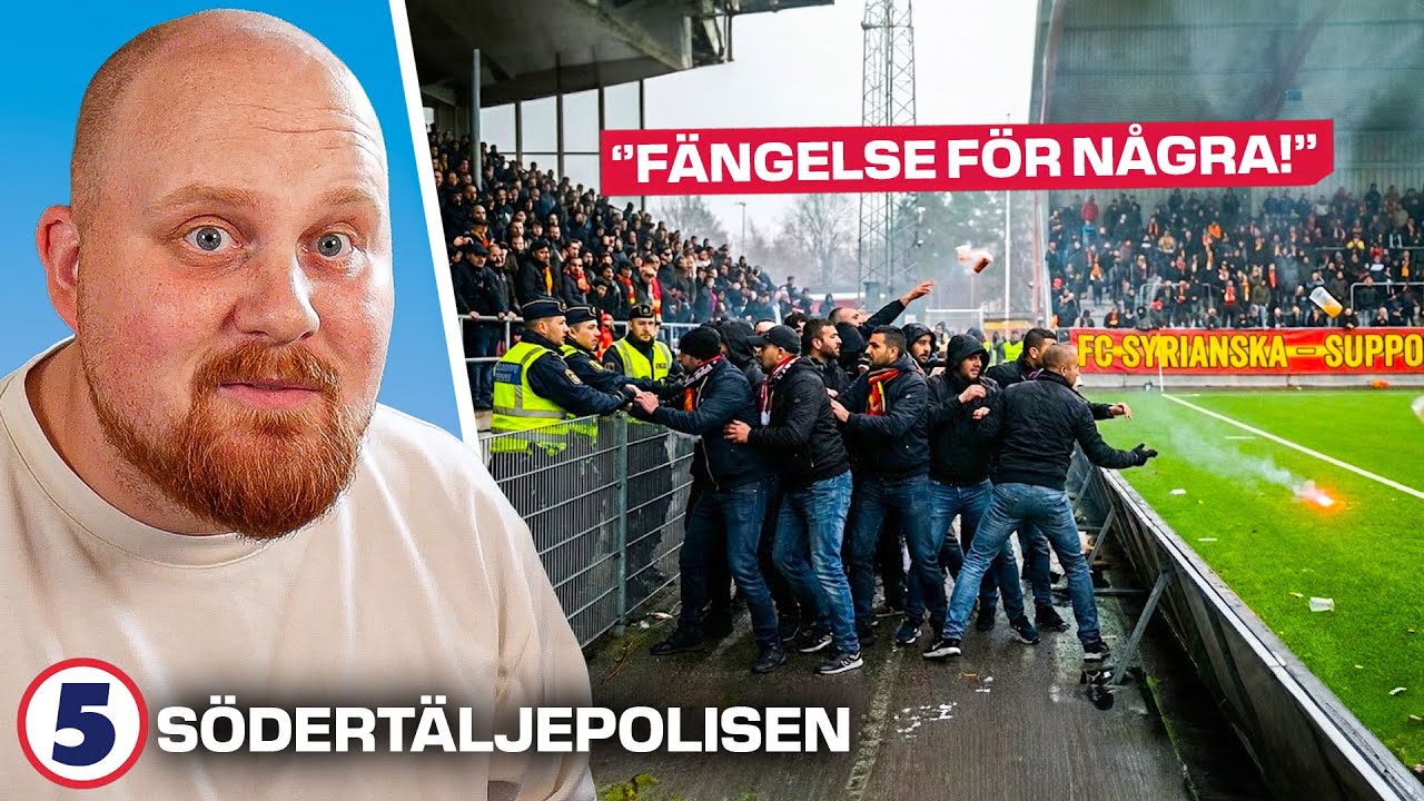 9 st Fotbollsfans DÖMDES efter KAOS match! | Reagerar på Södertäljepolisen #17