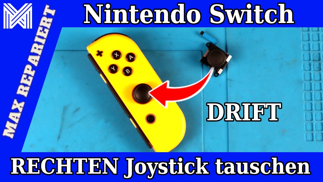 Nintendo Switch Drift am rechten JOY CON reparieren