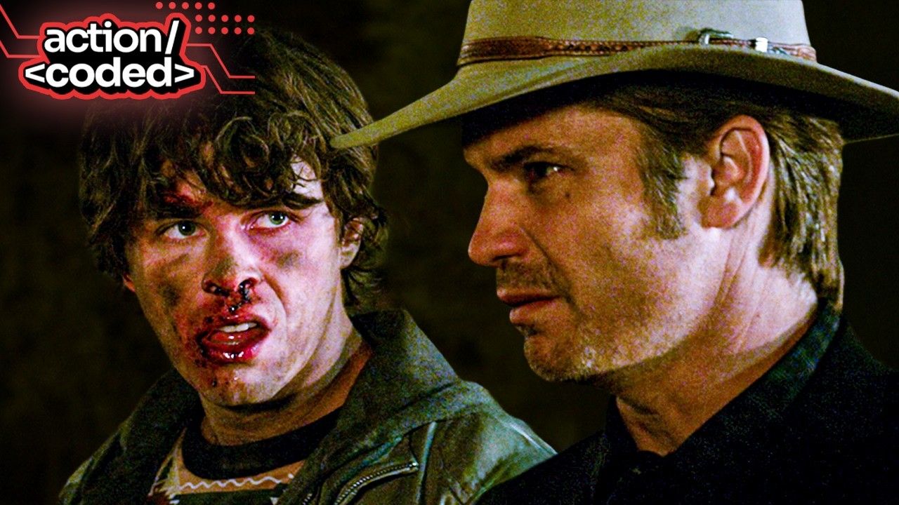 justified (2014) - raylan givens saves derrick from being buried alive